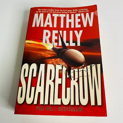 Scarecrow By Matthew Reilly Large Paperback Novel Thriller Techno Spy Fiction • $2.80