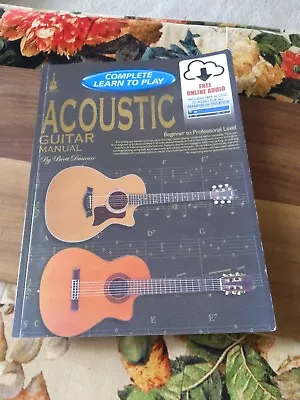 Acoustic Guitar Manual (Complete Learn To Play)Brett Duncan- 97 • £15.95