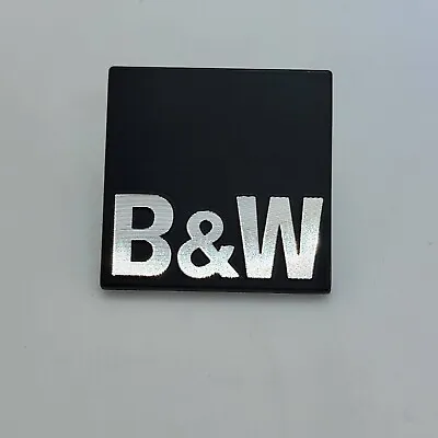 B&W 683 B&W 684 B&W 803S B&W 804S B&W 803D B&W ASW610X Grille Badge BB10901 • $13