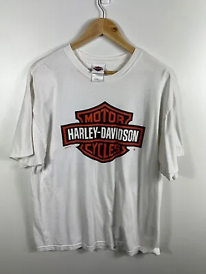 Harley Davidson O.G Trademark Graphic Print Short Sleeve T-Shirt Mens Large • $31.12
