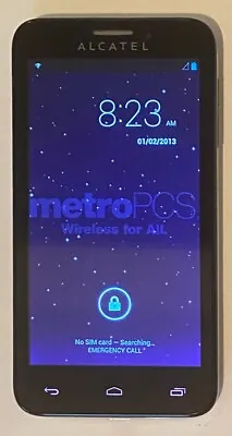 Alcatel OneTouch Fierce 4G 5MP 4GB 4.5  Android Smartphone For MetroPCS (7024N) • $19.99