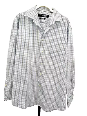 John Lennon By English Laundry Short Sleeve Plaid Shirt - Men's Medium • $16