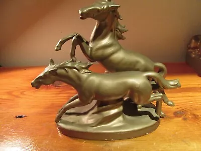 2 Horses GRAFENTHAL 6.5  Made In Germany Figurine • $25