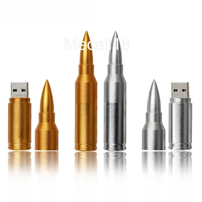 2TB 256GB Metal Bullet USB 2.0 Flash Drive Memory Stick Pen U Disk KeyThumb AU • $24.75