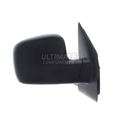 For VW Transporter T5 Van 2003-4/2010 Manual Wing Door Mirror Black Drivers Side • $55.83