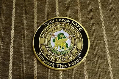 Multi National Forces Iraq Task Force Safe Support Challenge Coin • $18.99