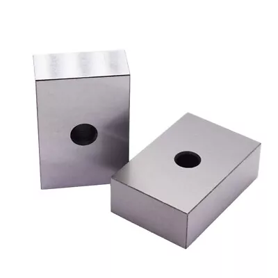 1-2-3 Blocks Single 1/2  Hole Matched Pair (2 Each) Hardened Steel RC 55-62 • $20.68