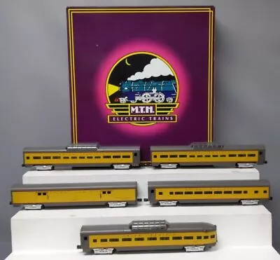 MTH 20-6510 O Gauge Union Pacific Premier 70' Aluminum Passenger 5-Car Set EX • $309.75