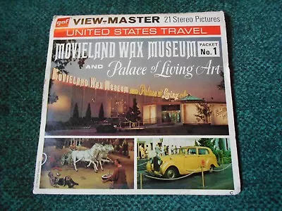 GAF---Viewmaster Reels Set---Movieland Wax Museum • $4.95