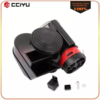 Electric Snail Air Horn For Motorcycle Car Truck Boat 12V Super Loud Dual Horn • $25.19