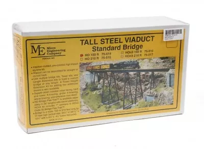 Steel Viaduct Standard Bridge - 150ft HO Scale - Micro Engineering Company • $45.22