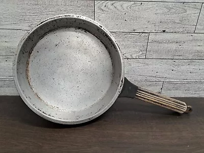 VTG Miracle Maid G2 7  Cast Aluminum Saute Skillet Pan Lid Wood Handle Cookware  • $19.98