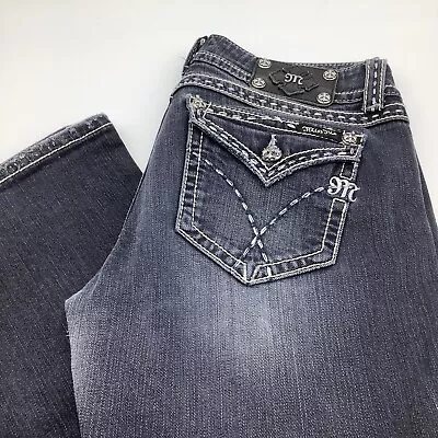 Miss Me Womens JE5069B3R Boot Denim Jeans Blue Size 30 • $34.95