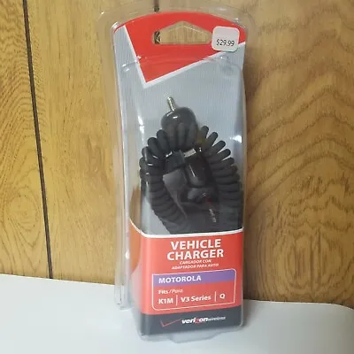 NEW VERIZON WIRELESS MOTMINIVPC MOTOROLA USB Vehicle Charger Phone Para V3 Q VE • $9.98