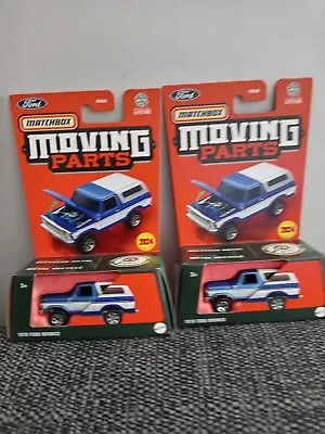 Matchbox Moving Parts 2024 -1978 Ford Bronco  • £7.99