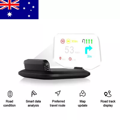 Car OBD2 Head Up Display Navigation HUD Mirror GPS HUD Projection Speedometer AU • $99