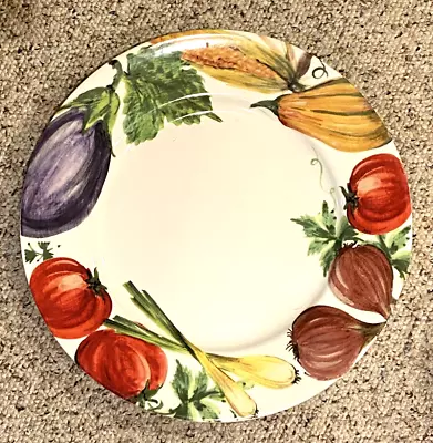 Crate & Barrel Fruit 14 + Verdura Platter Farmhouse Made Italy • $39.95