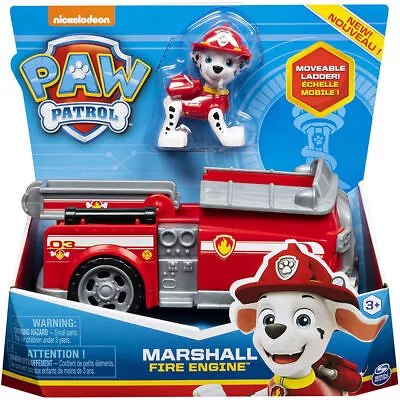 Paw Patrol Marshall’s Fire Engine Vehicle With Collectible Figure • $12.99