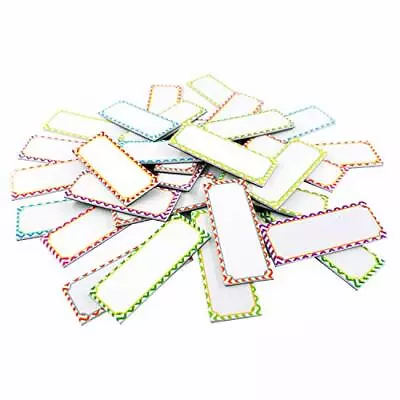 32 Pcs Magnetic Dry Erase Labels Name Plates Name Tag For Whiteboards Locker • $12.99