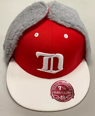 NHL Detroit Red Wings Fitted Hat By Mitchell & Ness - Size 7 3/8 - New • $20