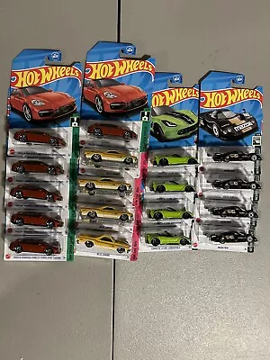 Hot Wheels Dollar General Exclusive Corvette Mazda And Porsche !! Lot Of 18 Cars • $20