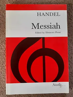 HANDEL Messiah Vocal Score Sheet Music Novello Choral • £11.99