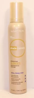 Matrix Shade Memory Sprkling Blondes Foam Conditioner Cool 6.9 Oz • $15.19