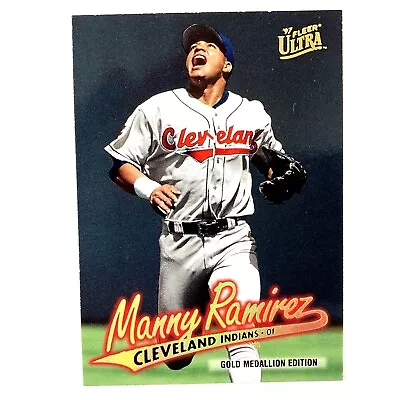 Manny Ramirez 1997 Fleer Ultra Gold Medallion Parallel #54 MLB Cleveland Indians • $1.95