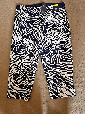M&S Slim Cropped Trousers • £15