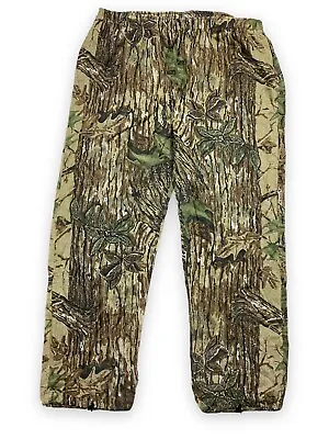 Vtg Camo Pull On Mesh Over Layer Realtree Brown Hunting XL USA Lightweight • $21.99