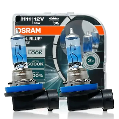 Osram H11 Cool Blue Intense NEXT Gen Headlight Halogen Bulbs 64211CBN Pack Of 2 • $44.99