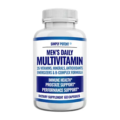 Multivitamin For Men Highest Potency Daily Mens Vitamins & Minerals Supplement • $10.76