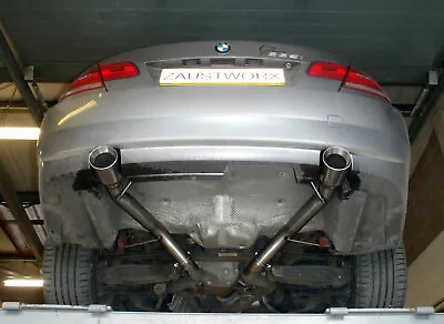 BMW 335i E90/E91/E92/E93 Rear Silencer Delete Pipe - 4  Tail Pipe • $360.57