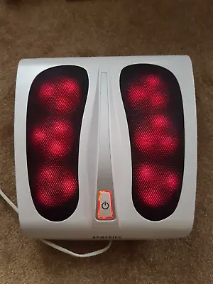 HOMEMEDICS DELUX SHUIATSU FULL FOOT MASSAGER For Circulation With Heat • £20