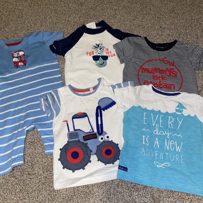 £1.49 • Buy Baby Boys 5 Piece Bundle Summer 9-12 Months 