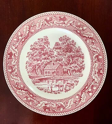 1965 Memory Lane Royal Ironstone Dinner Plate Royal China Made In The USA • $21.99