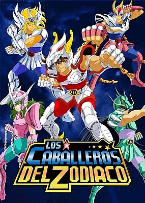 Los Caballeros Del Zodiaco HD Discos Blu-ray Serie Clásica Español Saint Seiya • $49.99