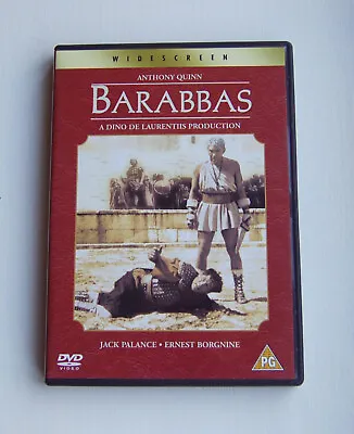 £6.99 • Buy Barabbas - Region 2 DVD - Anthony Quinn, Jack Palance, Ernest Borgnine - OOP!
