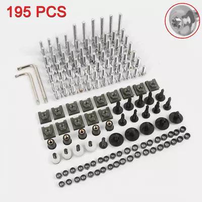 Stainless Fairing Bolts Kit Screws Fit For BMW K1200S 2005-2008 K1300S 2008-2016 • $39.59