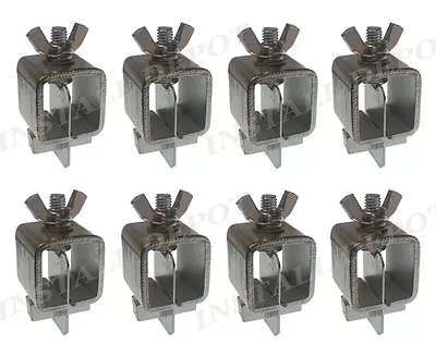 8 Pc Butt Welding Clamps Weld Sheet Metal Auto Car Truck Door Skin Panel Fender • $16.09