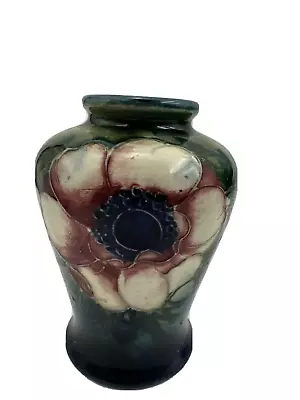 Moorcroft Anemone Small Vase William Walter England Rare • $156