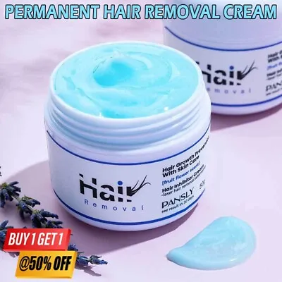 $10.99 • Buy Painless Permanent Hair Removal Cream Stop Hair Growth Inhibitor For Women & Men