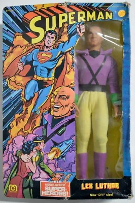 Mego Superman - 12  LEX LUTHOR Action Figure WGSH High Grade 1977 • $189.99