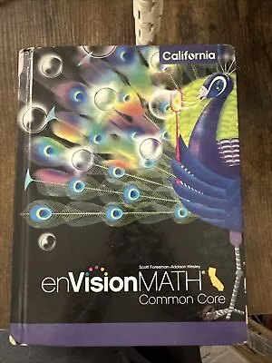 EnVision Math Common Core Grade 5 California Book Used • $25