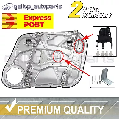 Window Regulator LH Front Left With Panel Fit Hyundai I30 FD 2007-2012 NO Motor • $125