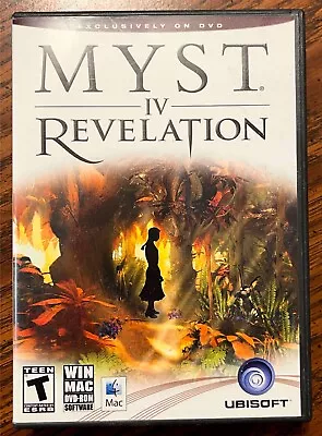 Myst IV: Revelation (DVD-ROM) - PC WIN MAC DVD-ROM GAME COMPLETE PREOWNED GOOD • $12.95