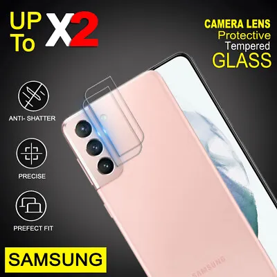 £3.15 • Buy For Samsung Galaxy S21 S20 Plus Ultra FE Camera Lens Tempered Glass Protector