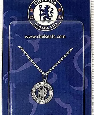 Chelsea Necklace Chain Silver Plated 50 Cm Pendant Fan Gift Birthday Present FC • £12.19