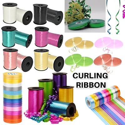 £3.49 • Buy 50 Meters Balloon Curling Ribbon For Party Gift Wrapping Balloons String Tie Bal