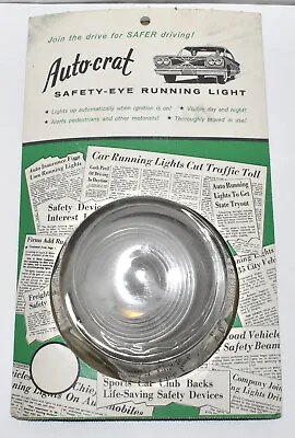 Vintage NOS Autocrat Safety Eye Running Light In Packaging CAR PART ACCESSORY • $29.95